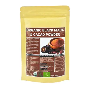 Organic Black Maca & Cacao Powder –100gm